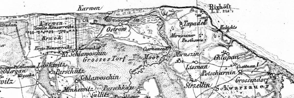 Mapa z roku 1806