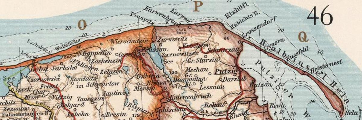 Mapa z roku 1905