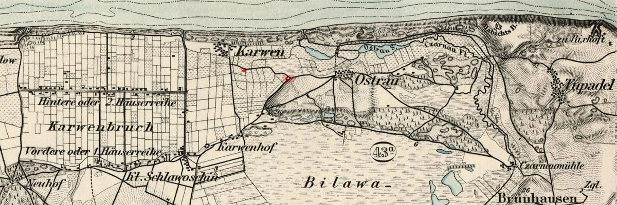 Mapa z roku 1928