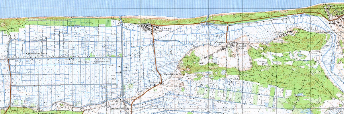 Mapa z roku 1974