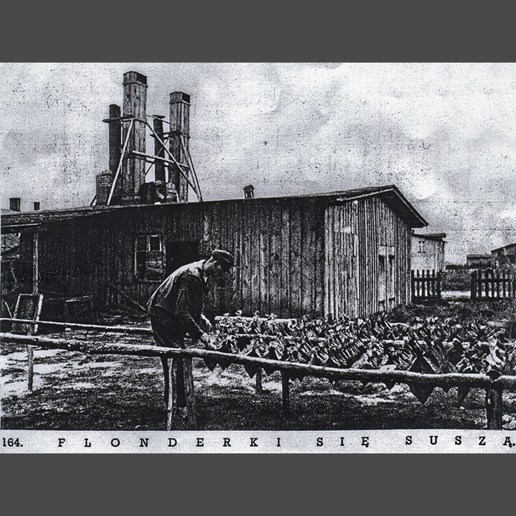 Karwia rok 1933 - wędzarnia ryb Pawła Albrechta