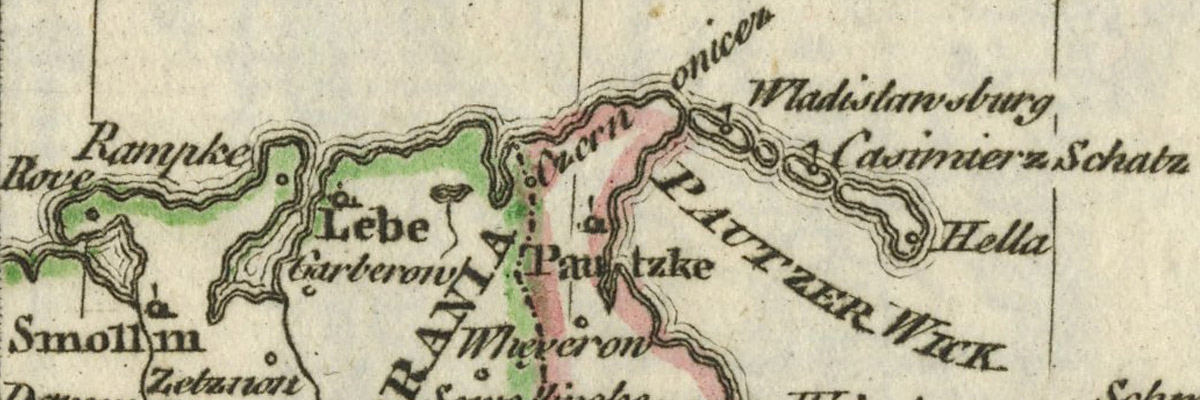 Mapa z roku 1763